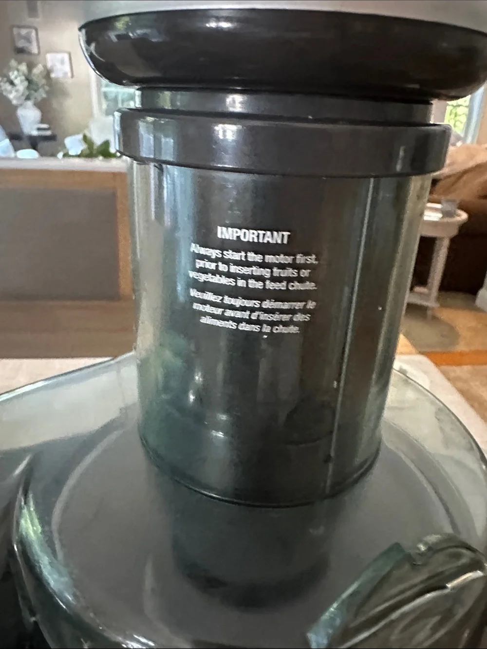 Breville Silver and Smoke Clear Juice Extractor